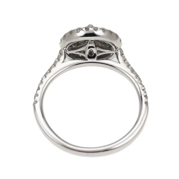 K18WG DIAMOND RING - 2