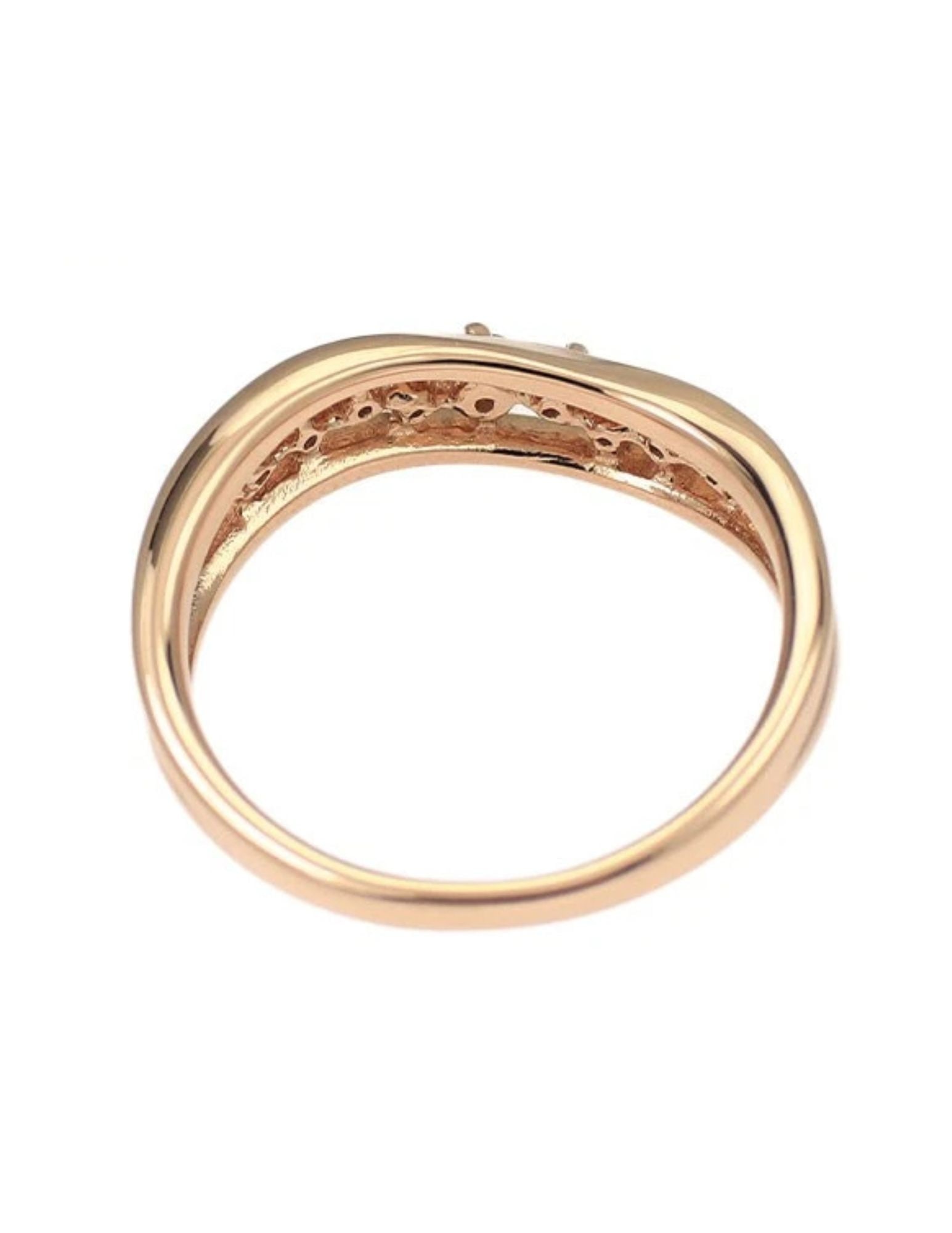 4? K18PG DIAMOND RING - 2