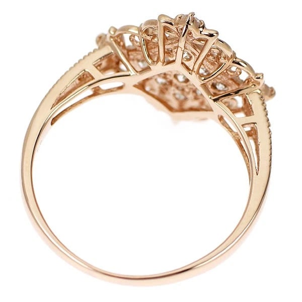 K18PG DIAMOND RING - 2
