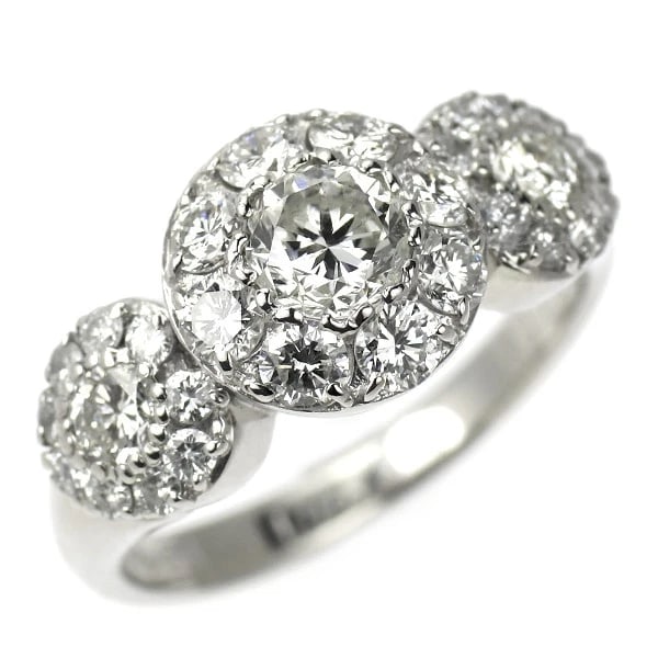 SEIKO PT900 DIAMOND RING: Seiko Pt900 diamond ring Brand: None Type/Style: rings Material: Pt900, Main Stone Natural Color: None Size: 5.25 US Accessories: None Accessories Notice: When purchasing pre-owned goods, please