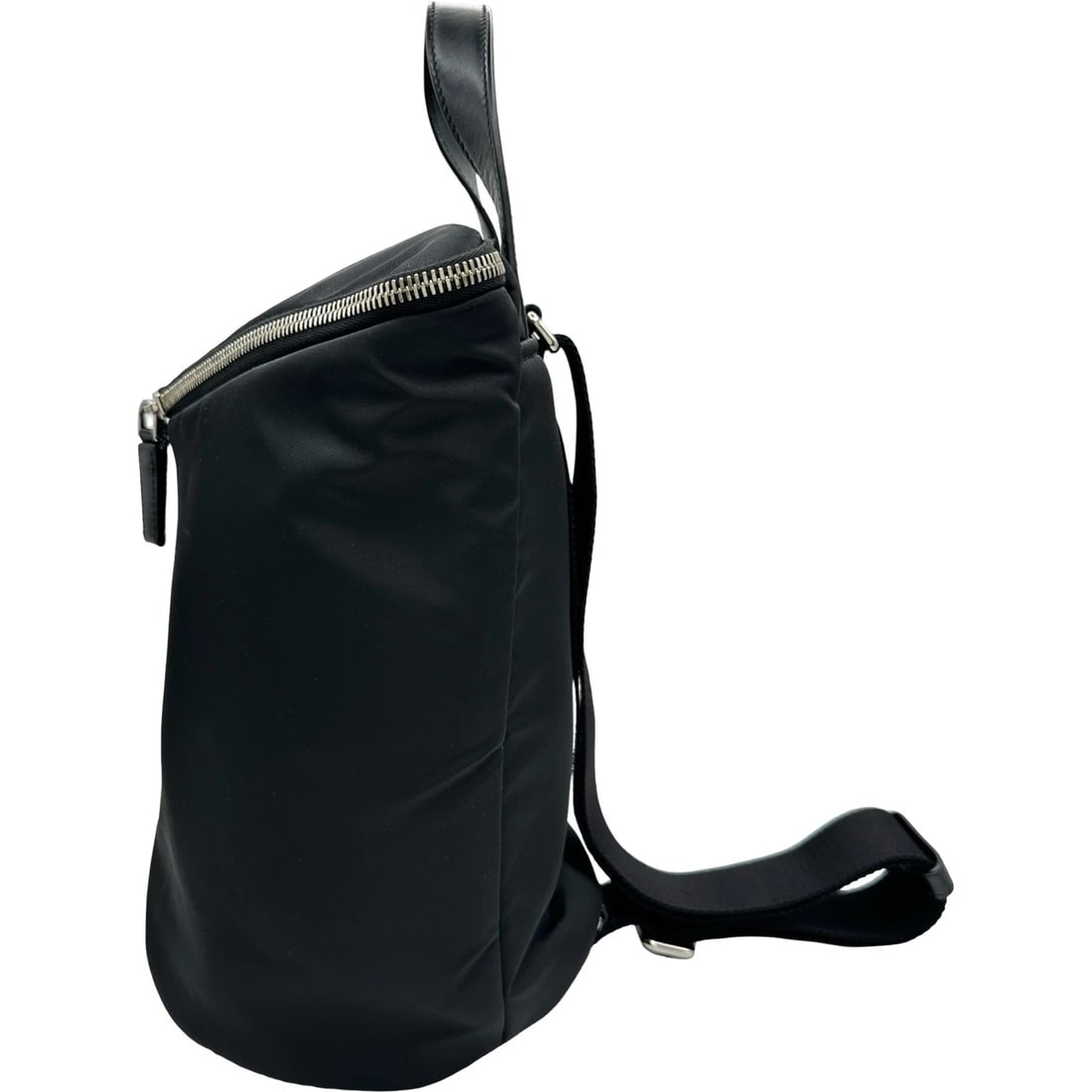 PRADA TRIANGLE LOGO ONE SHOULDER BAG - 4
