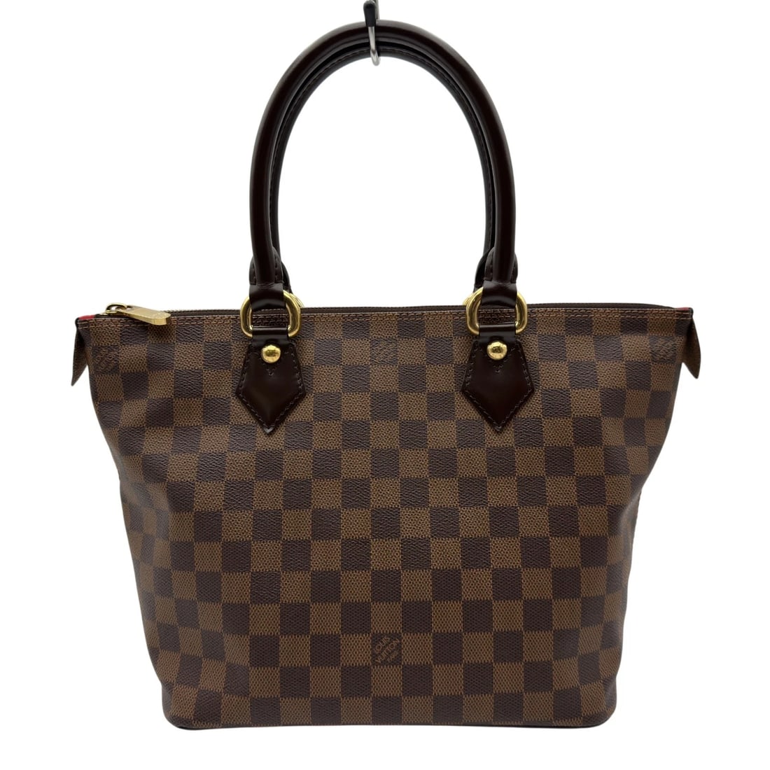 LOUIS VUITTON SALEYA PM TOTE BAG: LOUIS VUITTON Saleya PM Tote Bag Brand: LOUIS VUITTON Type/Style: Tote Bag Material: Damier/Leather Color: Brown Size: W10.2 x H9.4x D5.5inch Accessories: None Accessories Notice: When pur