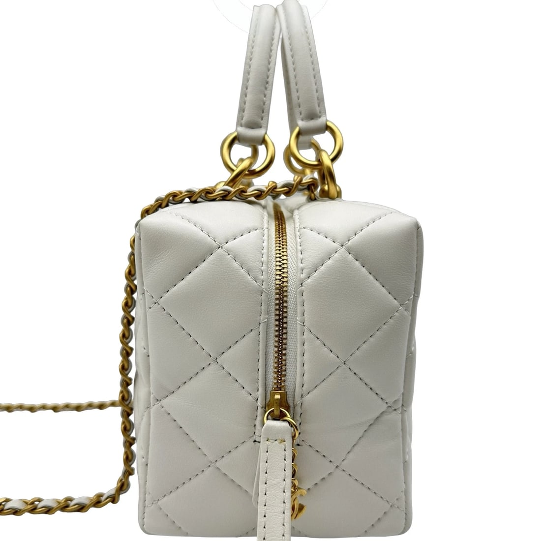CHANEL MINI BOWLING HANDBAG - 4