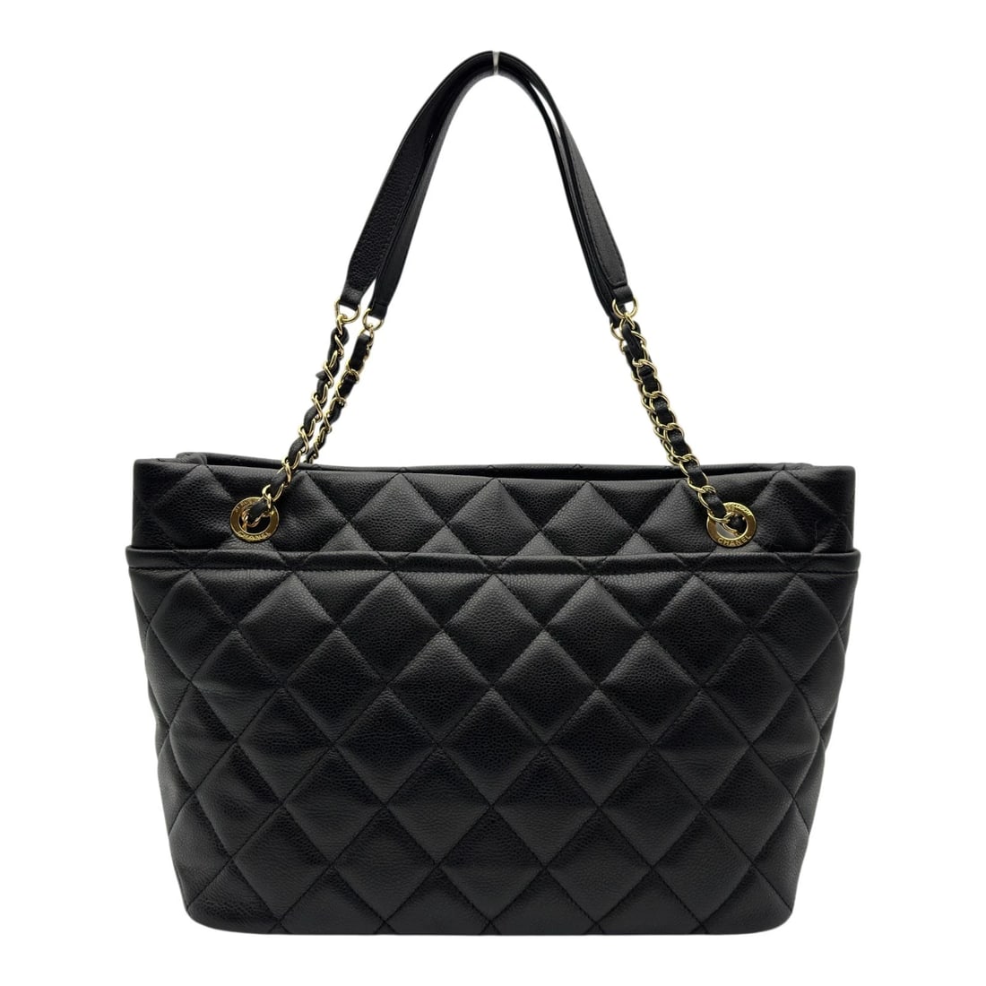 CHANEL COCO MARK CHAINTOTE BAG - 3