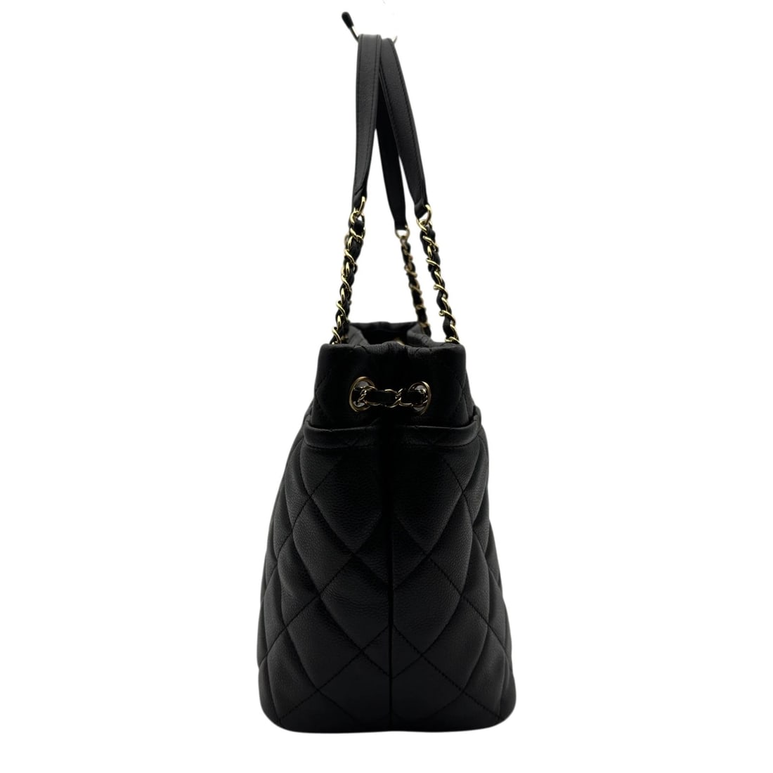 CHANEL COCO MARK CHAINTOTE BAG - 4