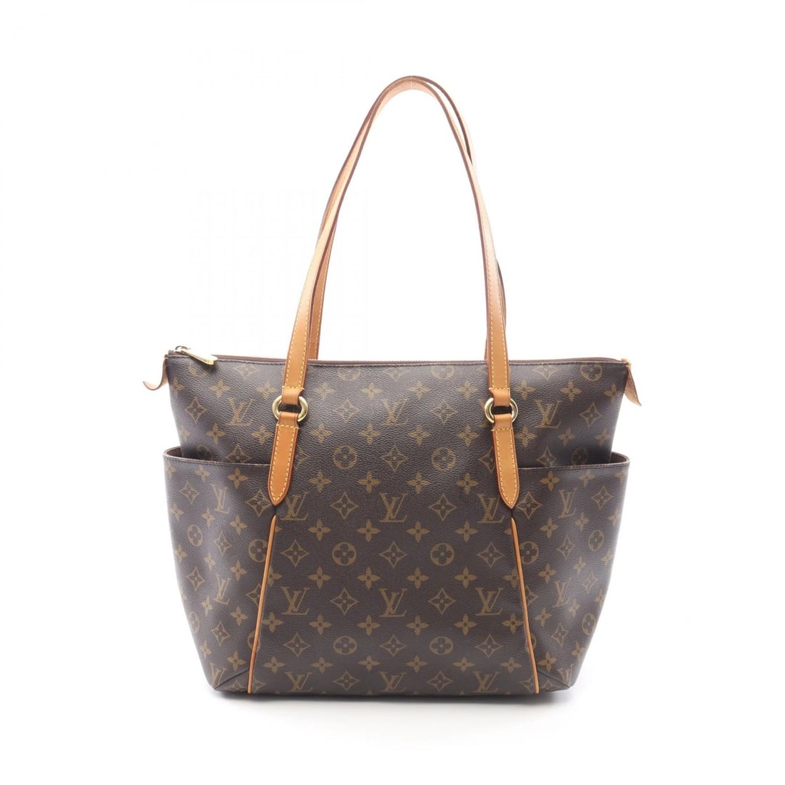 LOUIS VUITTON TOTALLY MM SHOULDER TOTE BAG: LOUIS VUITTON Totally MM Shoulder Tote Bag Brand: LOUIS VUITTON Type/Style: Tote Bag Material: Exterior Material Monogram and PVC coated canvas and leather Color: Exterior Color Brown?ish colors Size: