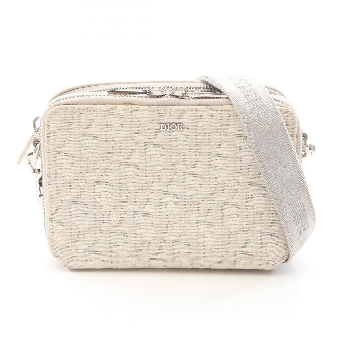 CHRISTIAN DIOR OBLIQUE CROSSBODY SHOULDER BAG CANVAS LEATHER BEIGE: Christian Dior Oblique Crossbody Shoulder Bag canvas leather Beige Brand: Dior Type/Style: Shoulder Bag Material: Exterior Material canvas and leather Color: Exterior Color Beige?ish colors Size: H:12