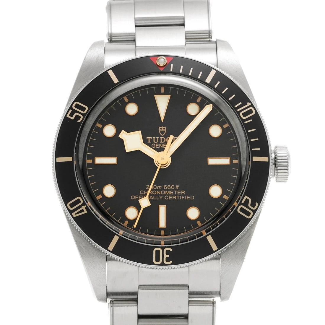 TUDOR BLACK BLACK WATCH: TUDOR Black black Watch Brand: TUDOR Type/Style: Wristwatch Material: Band Material Stainless steel, Case Material Stainless steel Color: Dial Color black Size: ?Case? H/about 39mm W/about 39mm D/abou
