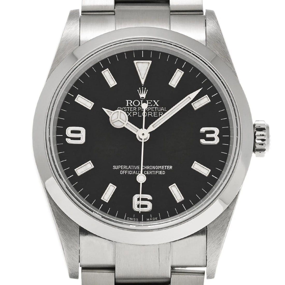 ROLEX EXPLORER BLACK WATCH - 4