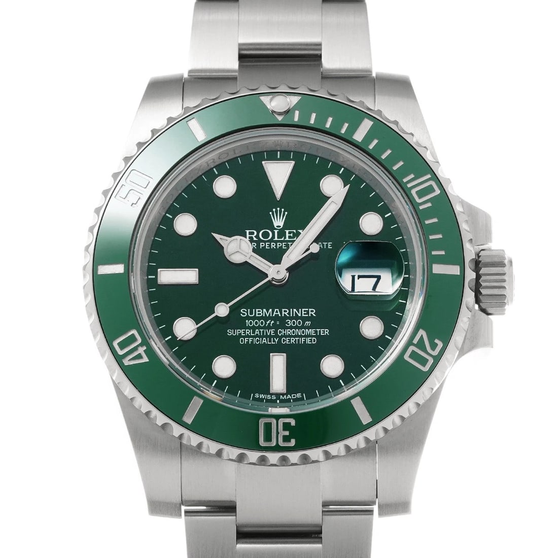 ROLEX SUBMARINER DATE GREEN WATCH (1 of 4)