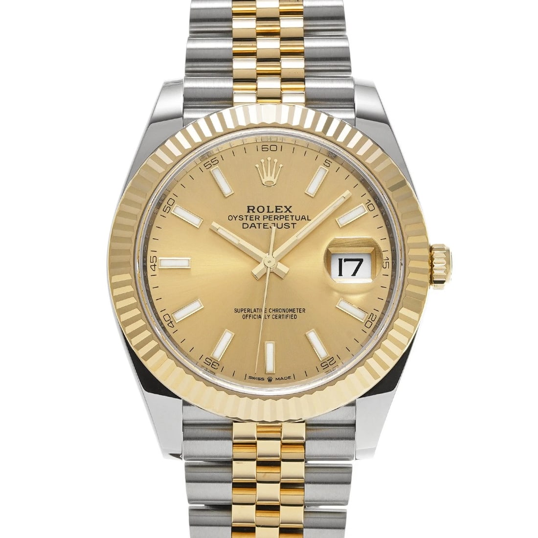 ROLEX DATEJUST CHAMPAGNE WATCH: ROLEX Datejust Champagne Watch Brand: ROLEX Type/Style: Wristwatch Material: Band Material Stainless steel/Yellow Gold, Case Material Stainless steel Color: Dial Color Champagne Size: ?Case? H/about