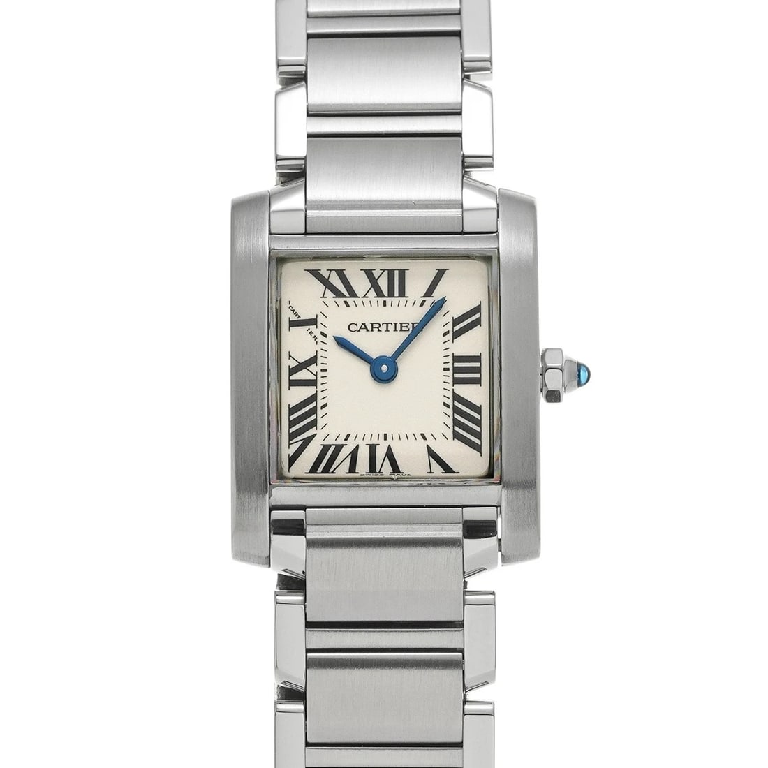 CARTIER TANK FRANCAISE SM SILVER WATCH: CARTIER Tank Francaise SM Silver Watch Brand: CARTIER Type/Style: Wristwatch Material: Band Material Stainless steel, Case Material Stainless steel Color: Dial Color Silver Size: ?Case? H/about 18mm