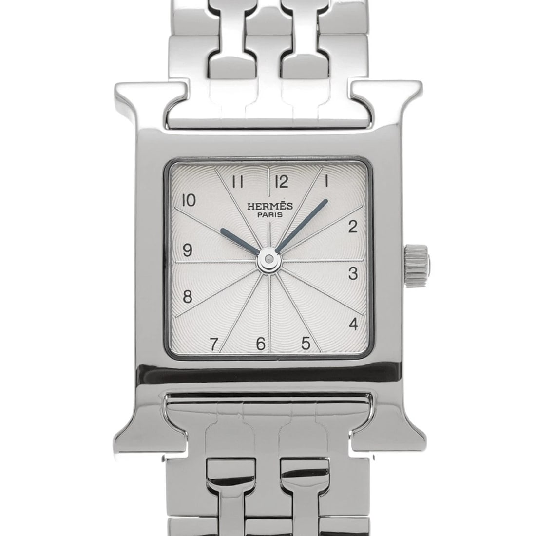 HERMES SILVER WATCH - 4