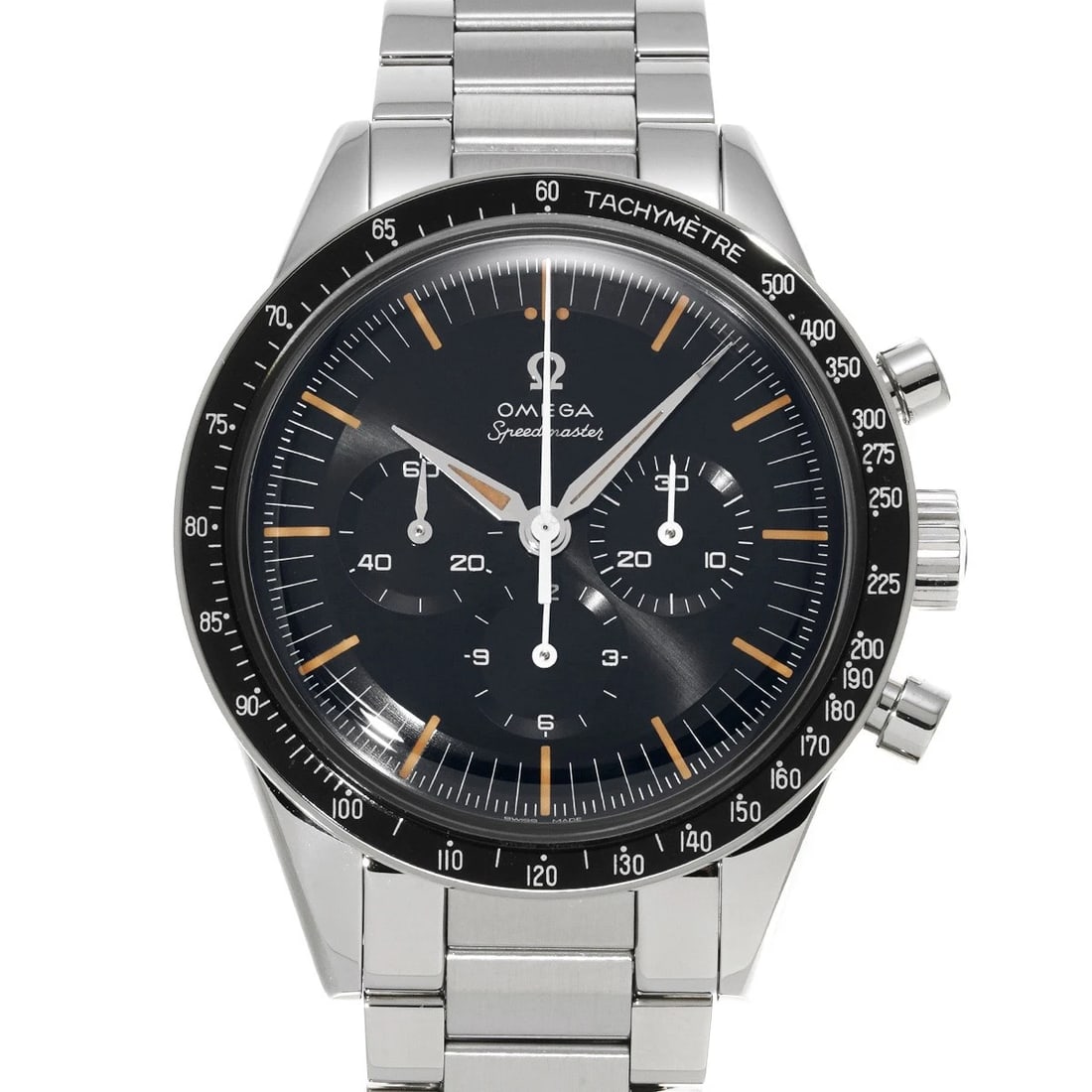 OMEGA SPEEDMASTER SPACE CO-AXIAL MASTER CHRONOMETER WATCH: OMEGA Speedmaster Space Co-axial Master Chronometer Watch Brand: OMEGA Type/Style: Wristwatch Material: Band Material Stainless steel, Case Material Stainless steel Color: Dial Color Gray Blue Size: