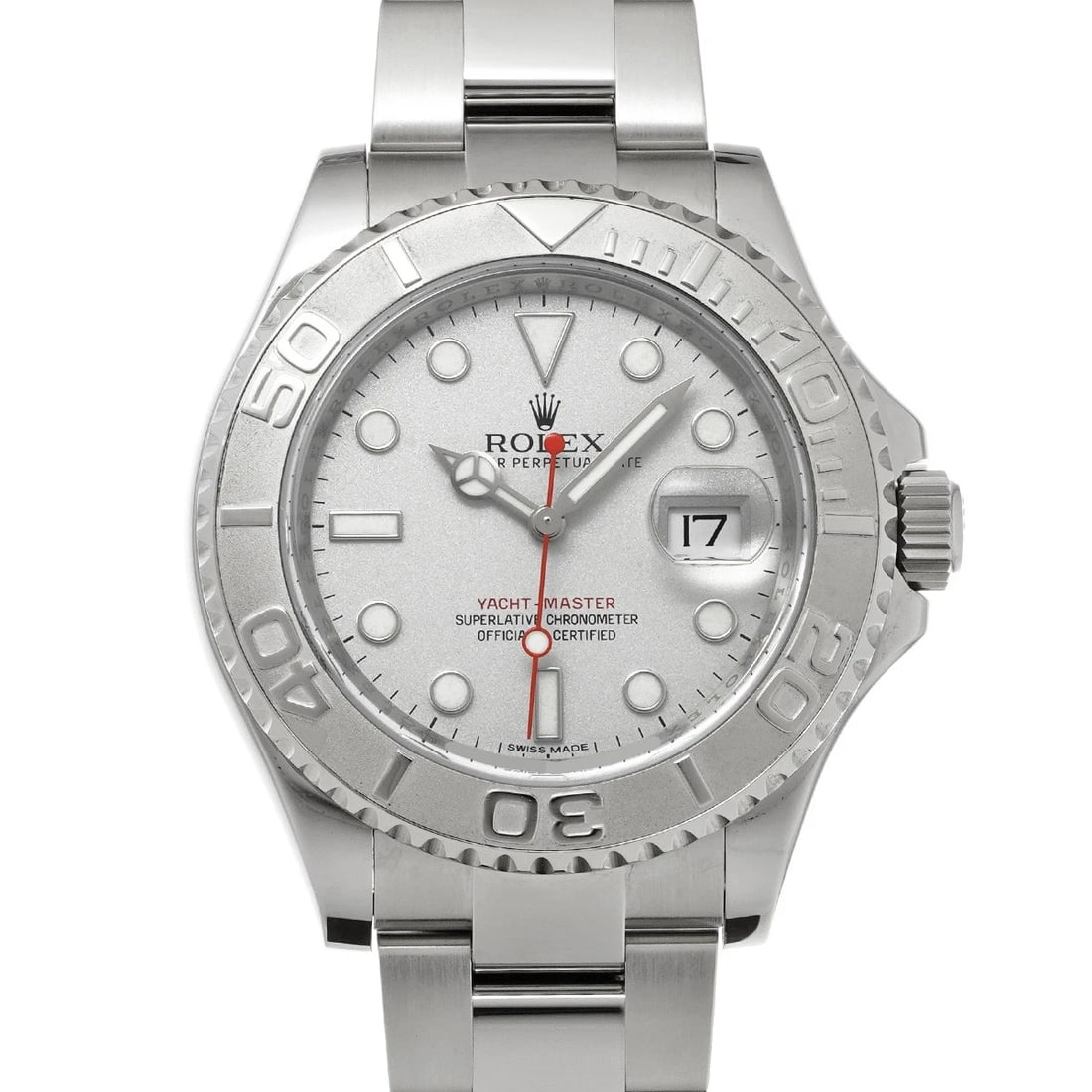 ROLEX YACHT-MASTER 40 GRAY WATCH (1 of 4)