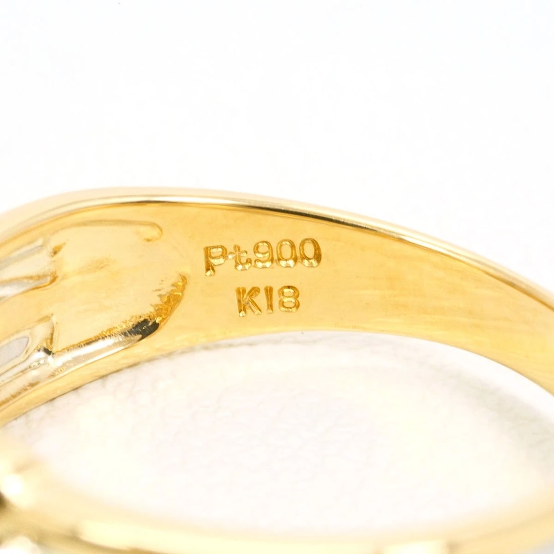 PT900 PLATINUM K18 RING - 5