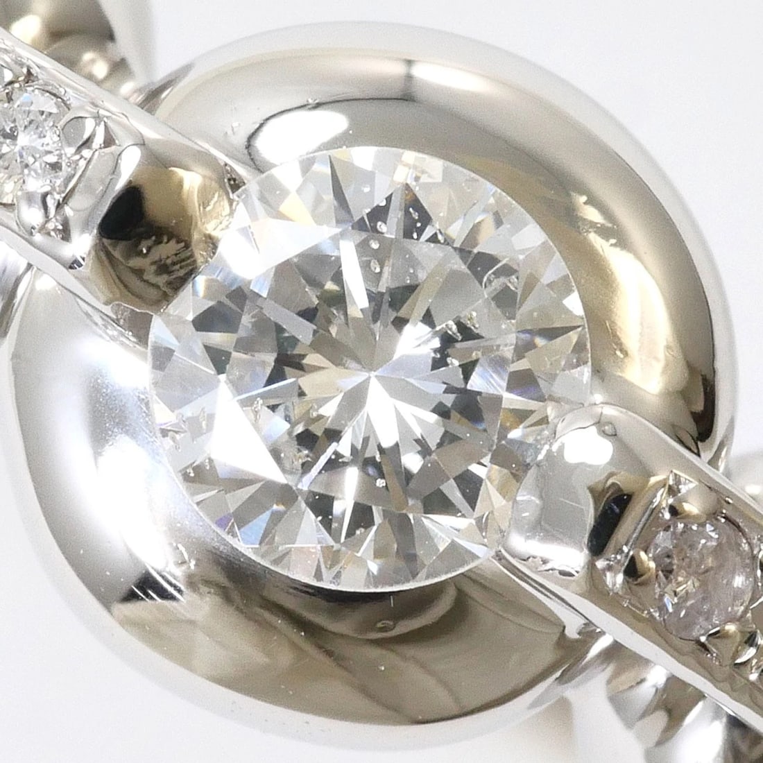 PT900 PLATINUM RING DIAMOND - 2