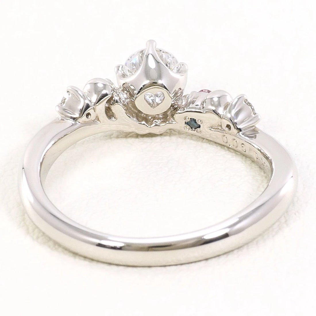 PT900 RING DIAMOND - 4