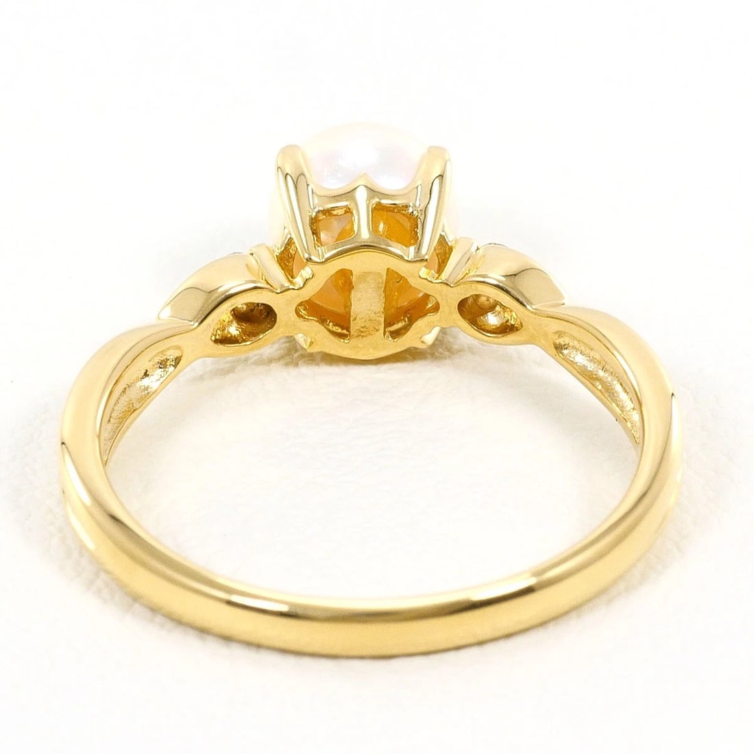 K18 GOLD RING PEARL - 3
