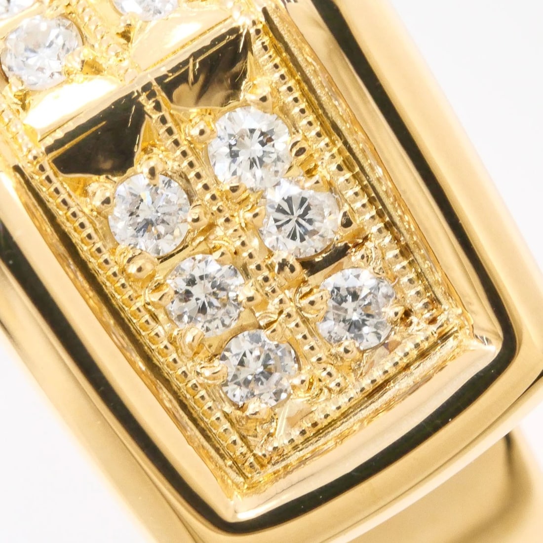 K18 GOLD RING DIAMOND - 2
