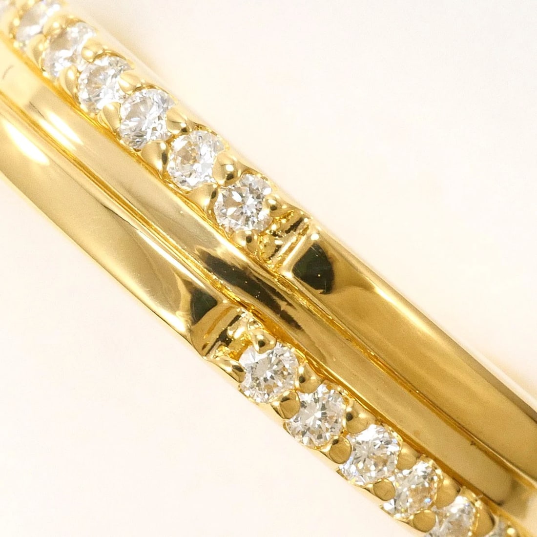 K18 GOLD RING DIAMOND - 2