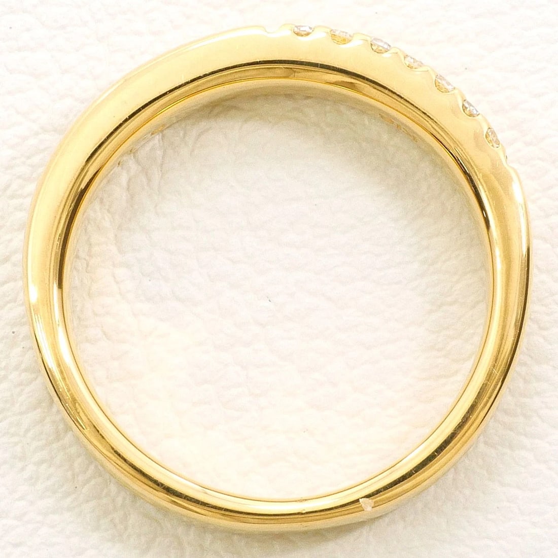 K18 GOLD RING DIAMOND - 3