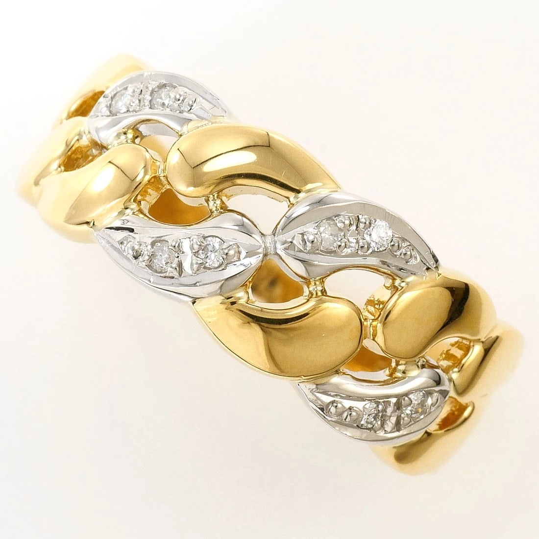 PT900 PLATINUM K18 RING DIAMOND: PT900 Platinum K18 Ring Diamond Brand: No Brand Type/Style: Ring Material: PT90, Main Stone Natular Color: None Size: US 8 5/8 Accessories: None Accessories Notice: When purchasing pre-owned goods,