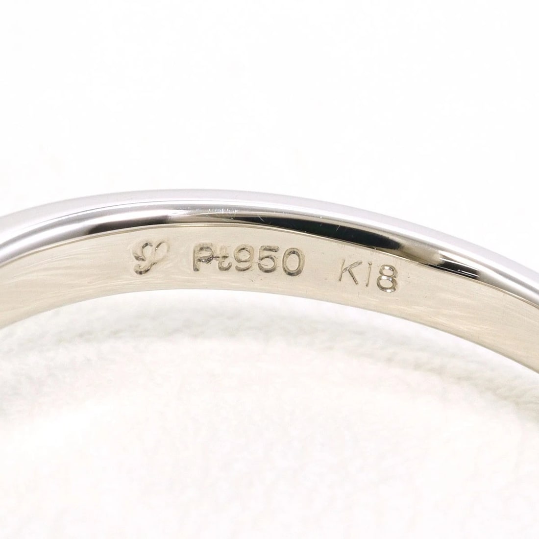 IPOMO PT950, K18 RING - 4