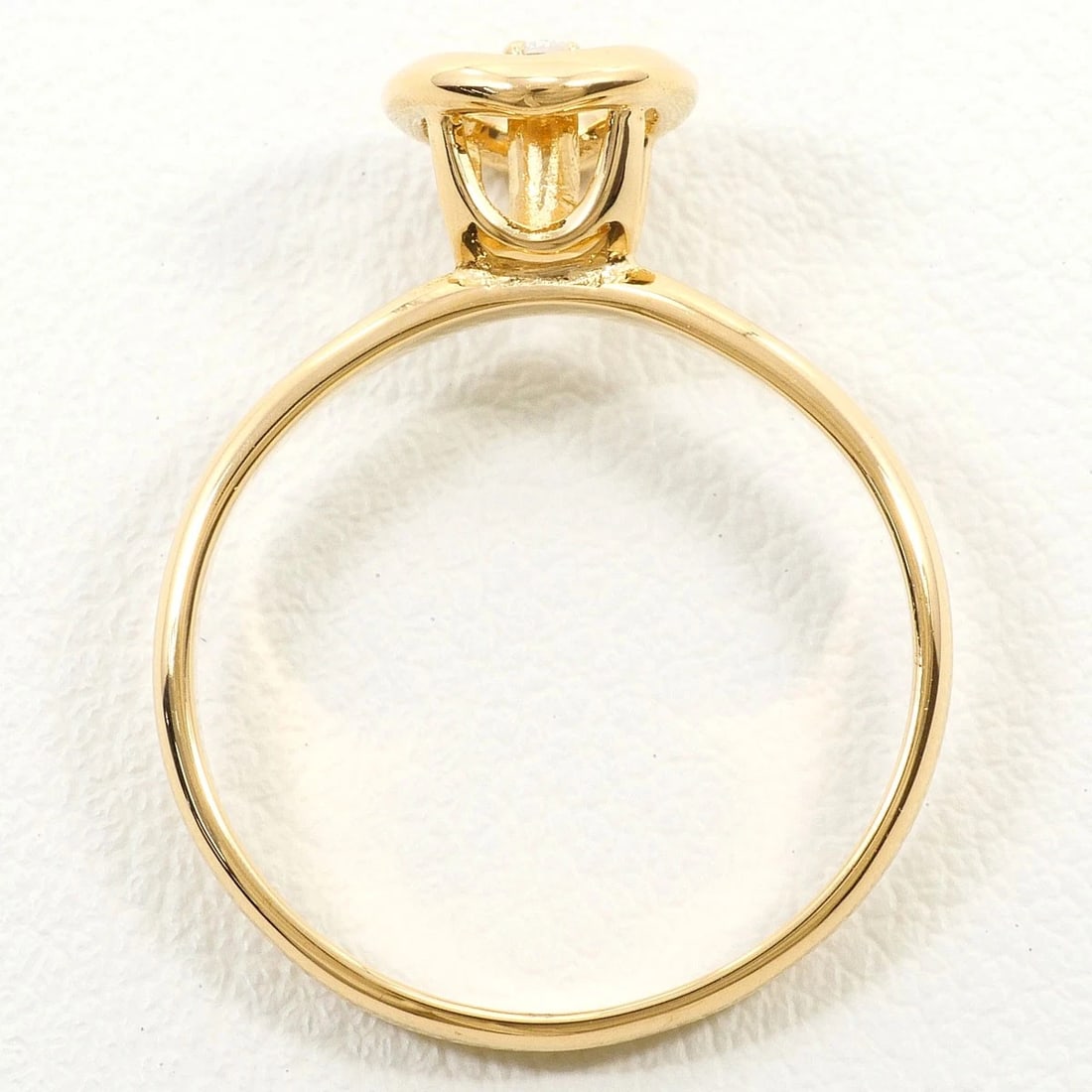K18 GOLD RING DIAMOND - 2