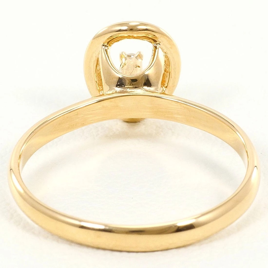 K18 GOLD RING DIAMOND - 3