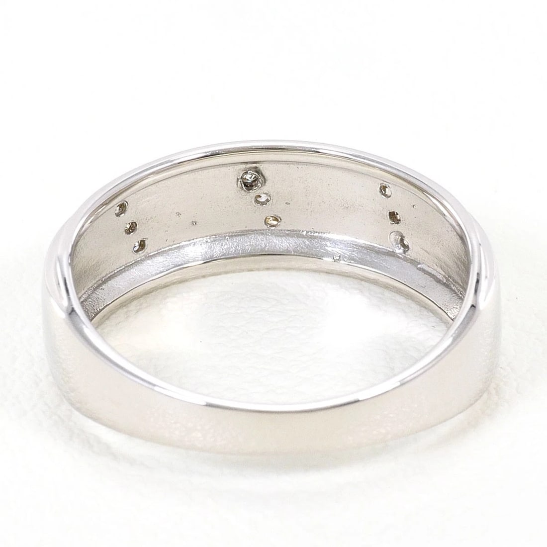 K18 GOLD RING DIAMOND - 4