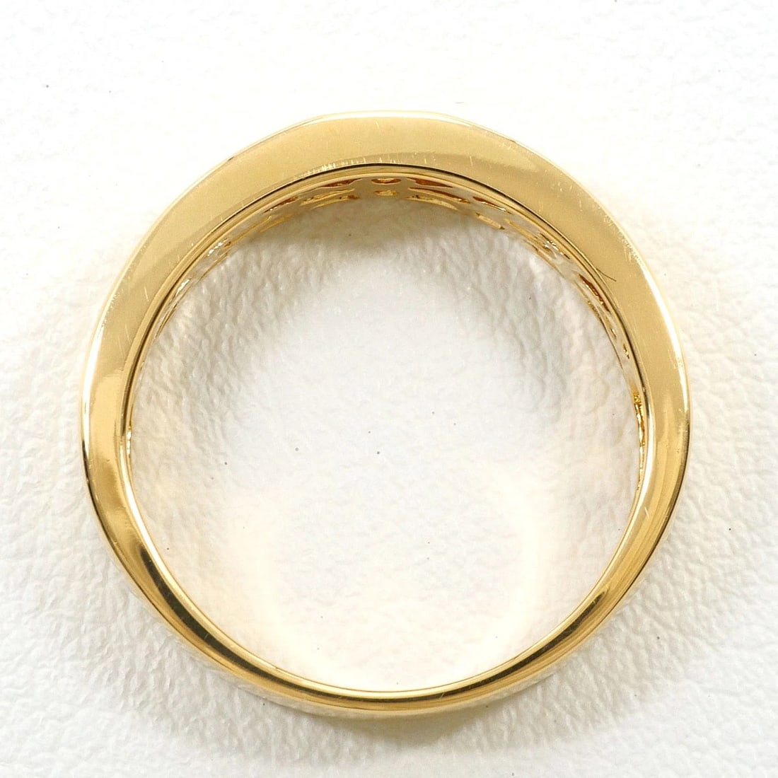 K18 GOLD RING DIAMOND - 3