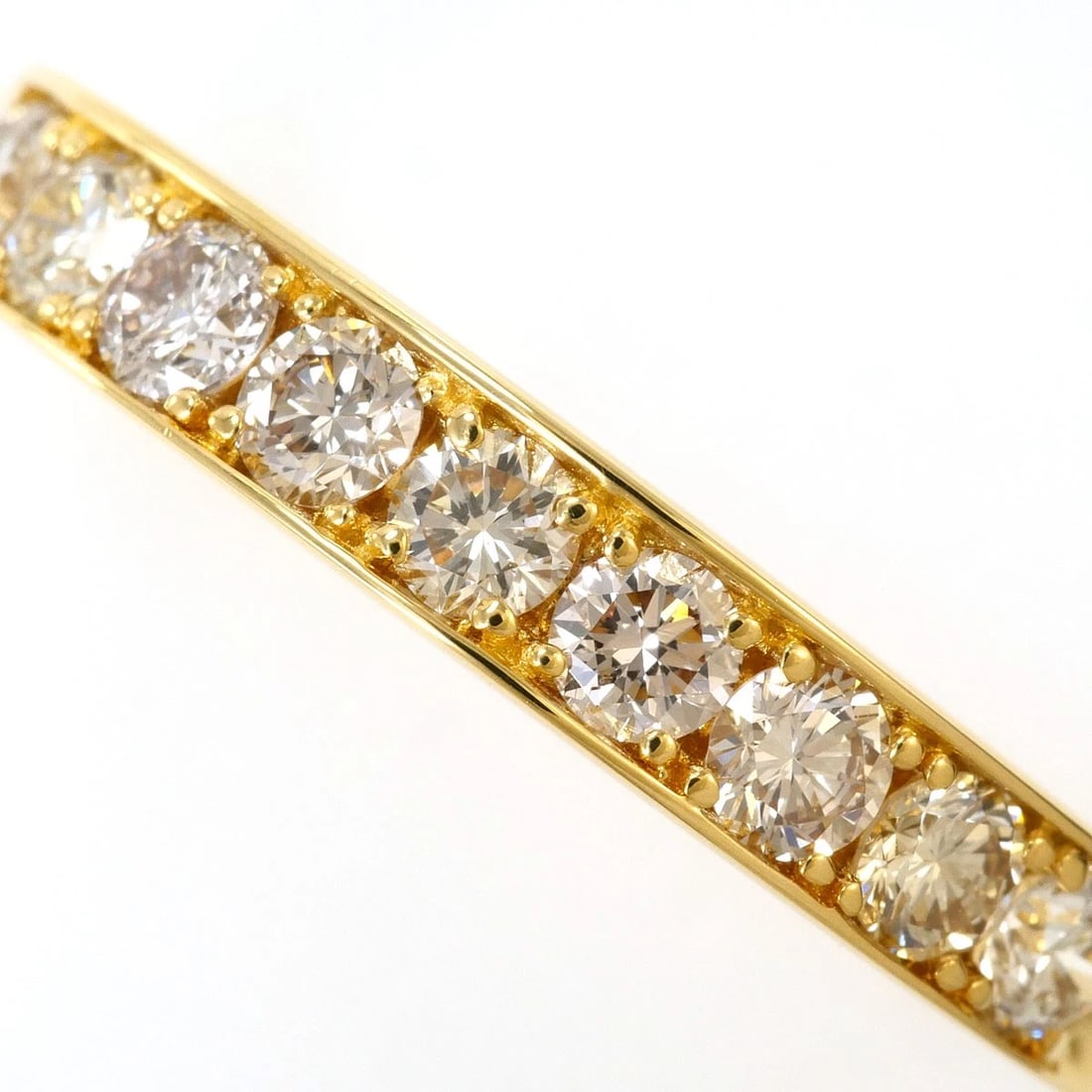 K18 GOLD RING DIAMOND - 2