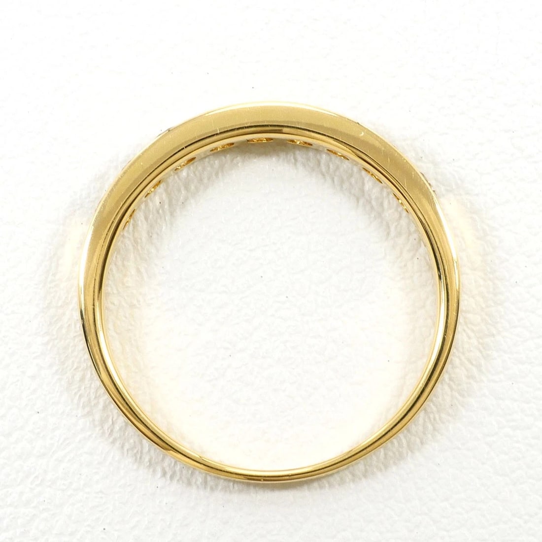 K18 GOLD RING DIAMOND - 3