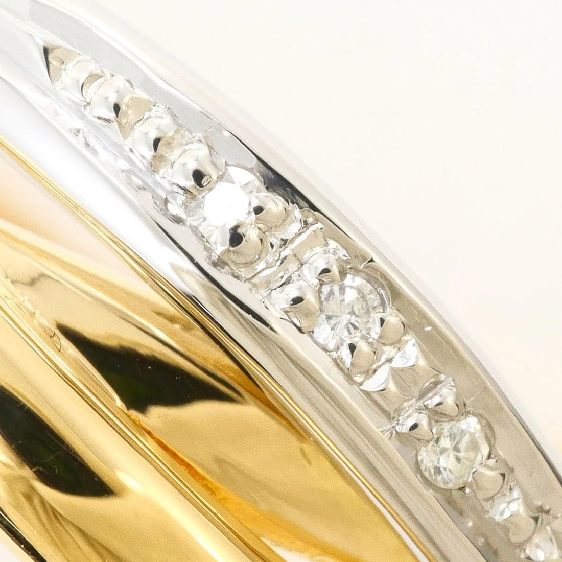 PT900 K18 RING DIAMOND - 2