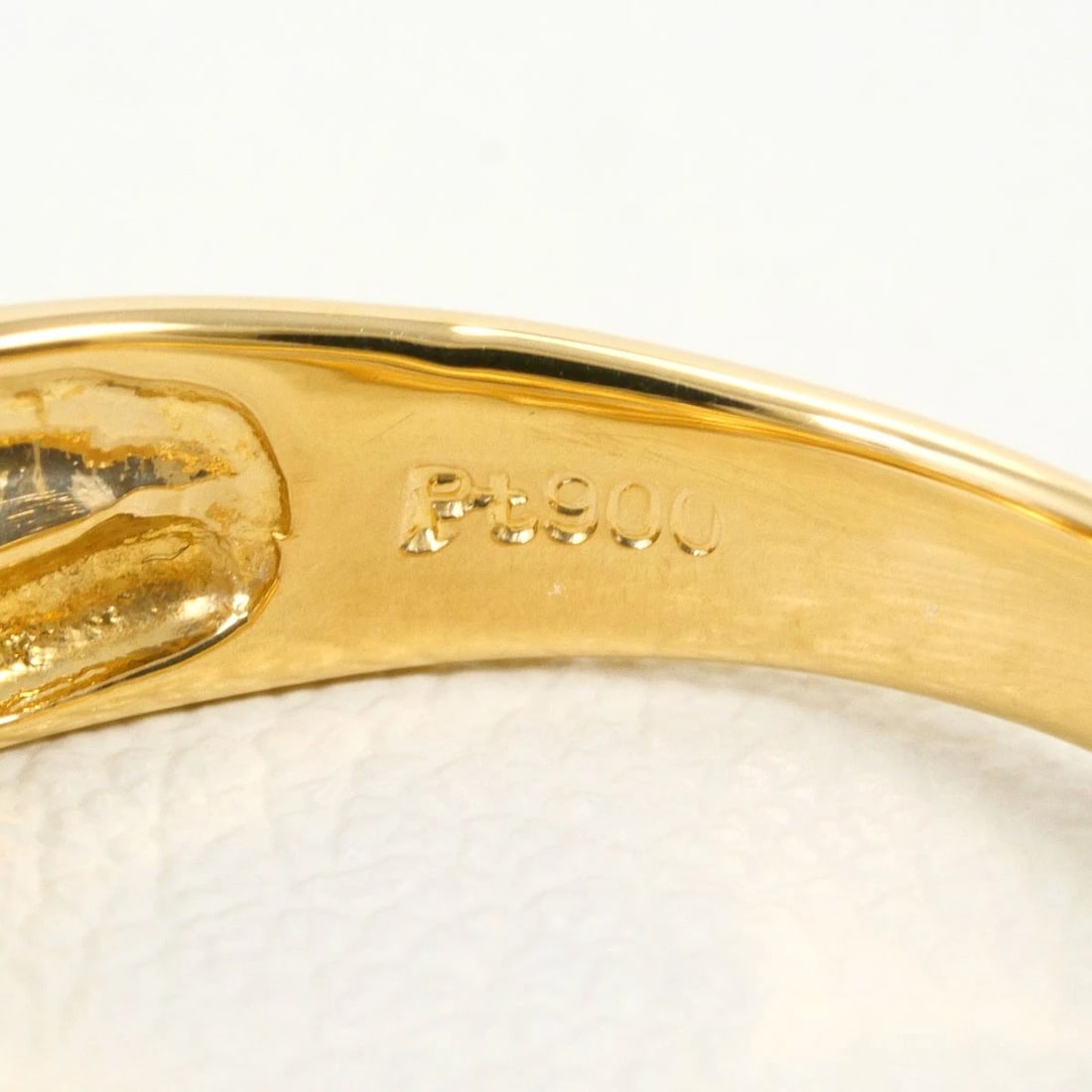 PT900 K18 RING DIAMOND - 5