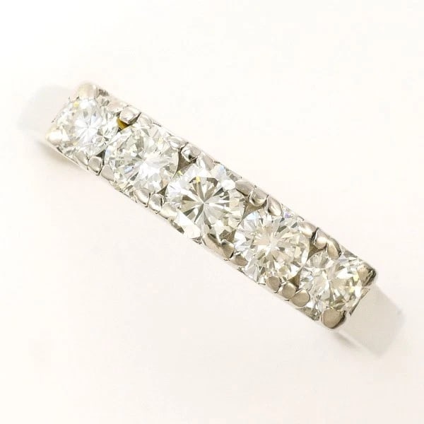 PT 900 RING: PT 900 Ring Brand: No Brand Type/Style: Ring Material: PT900/Platinum, Main Stone Natural Color: None Size: US 6 Accessories: None Accessories Notice: When purchasing pre-owned goods, please refer to