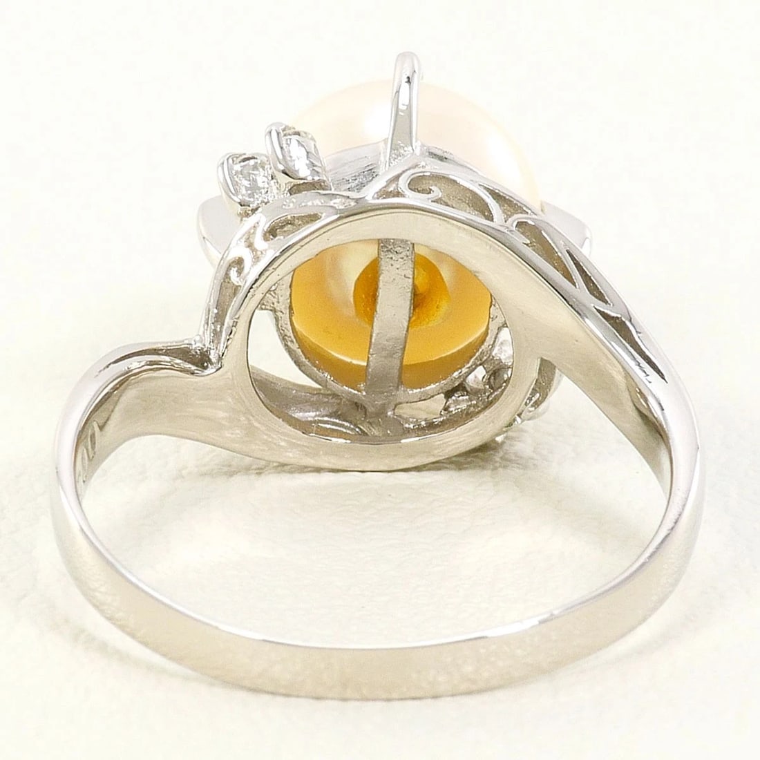 PT900 RING PEARL - 3