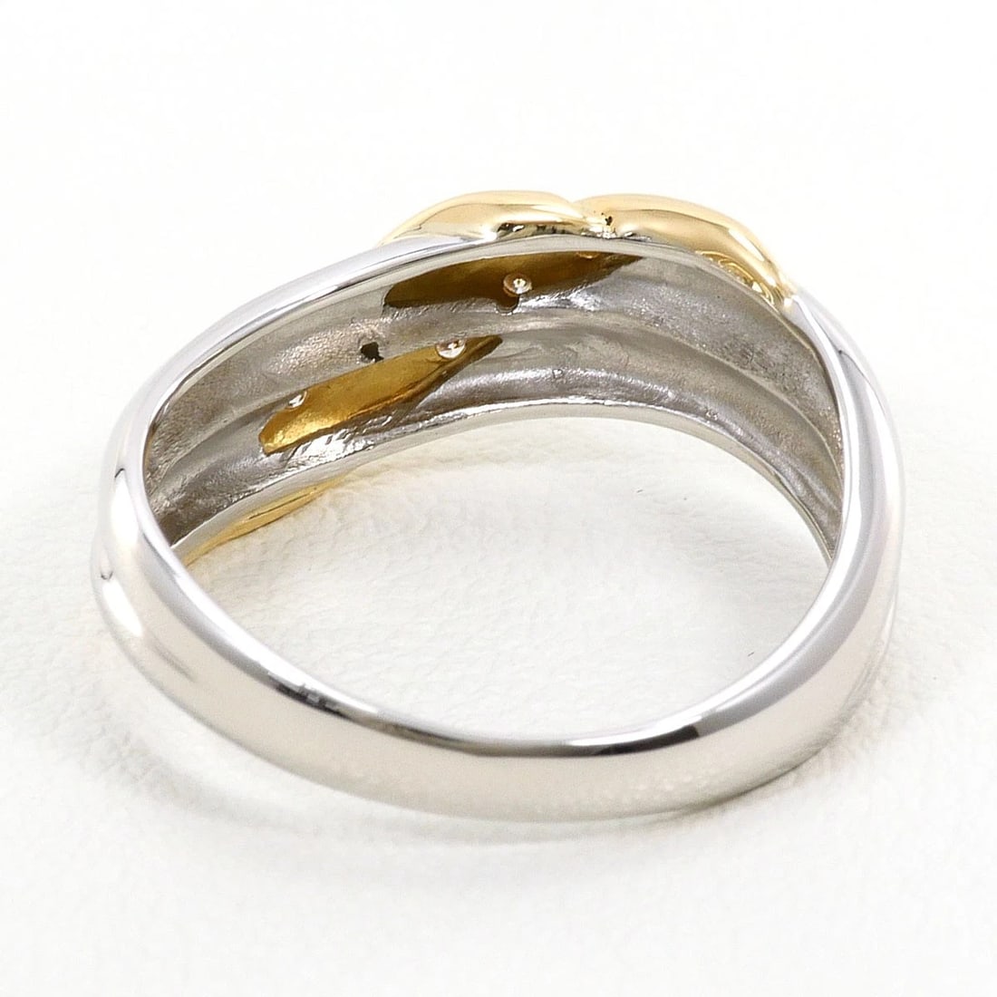 PT900 K18 RING DIAMOND - 4