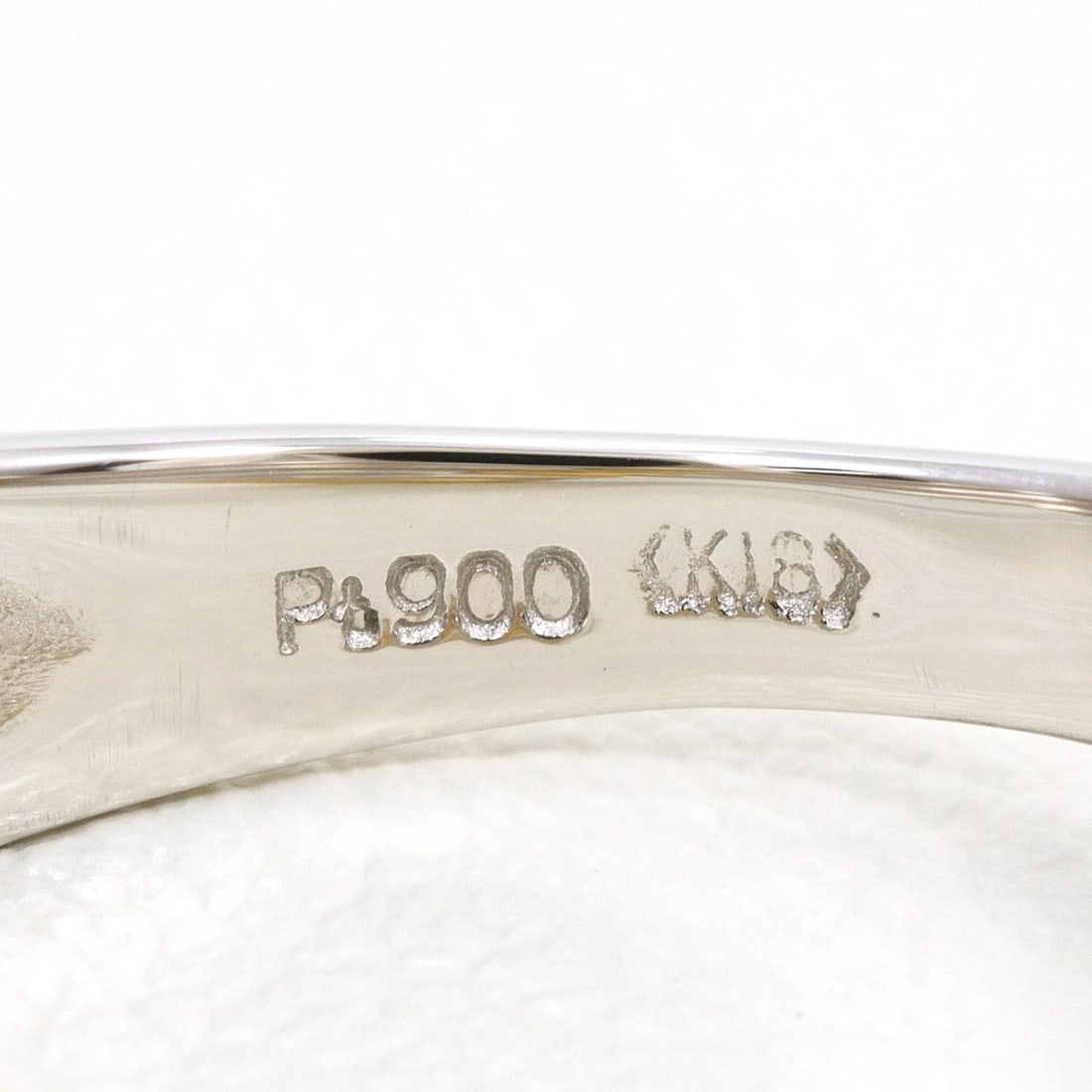 PT900 K18 RING DIAMOND - 5