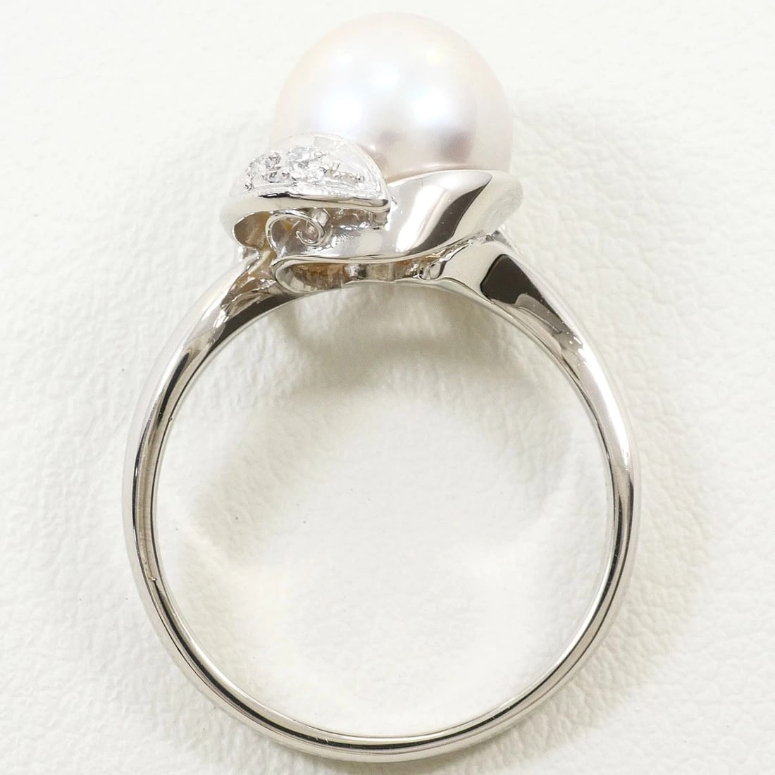 PT900 PLATINUM RING AKOYA PEARL - 3