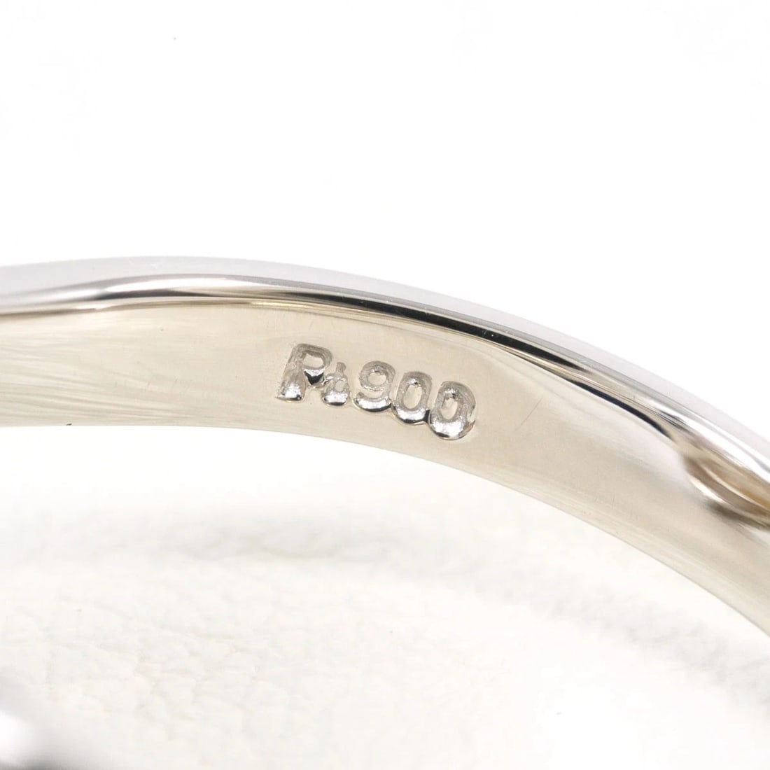 PT900 PLATINUM RING AKOYA PEARL - 5
