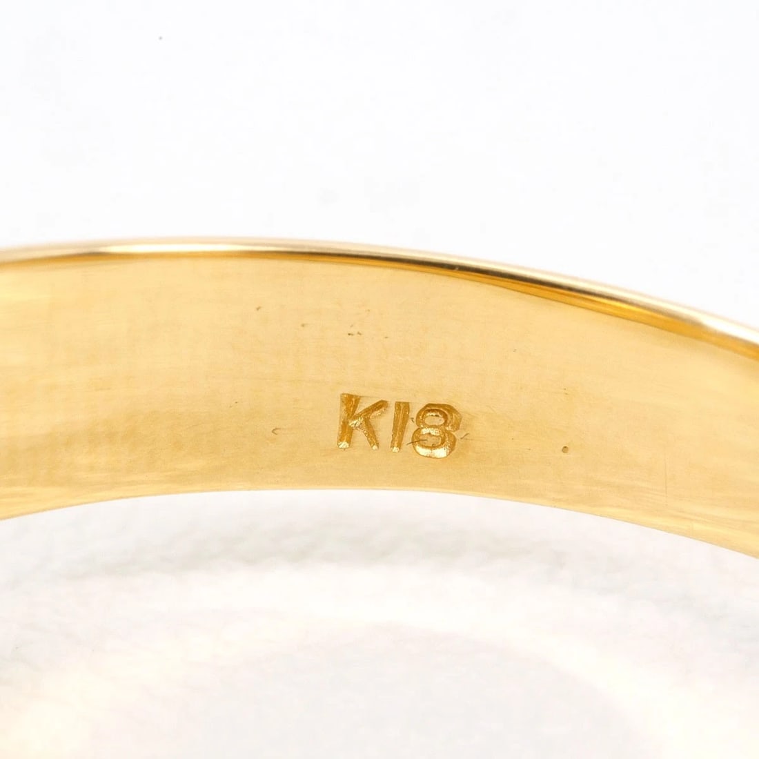 K18 GOLD RING DIAMOND - 5