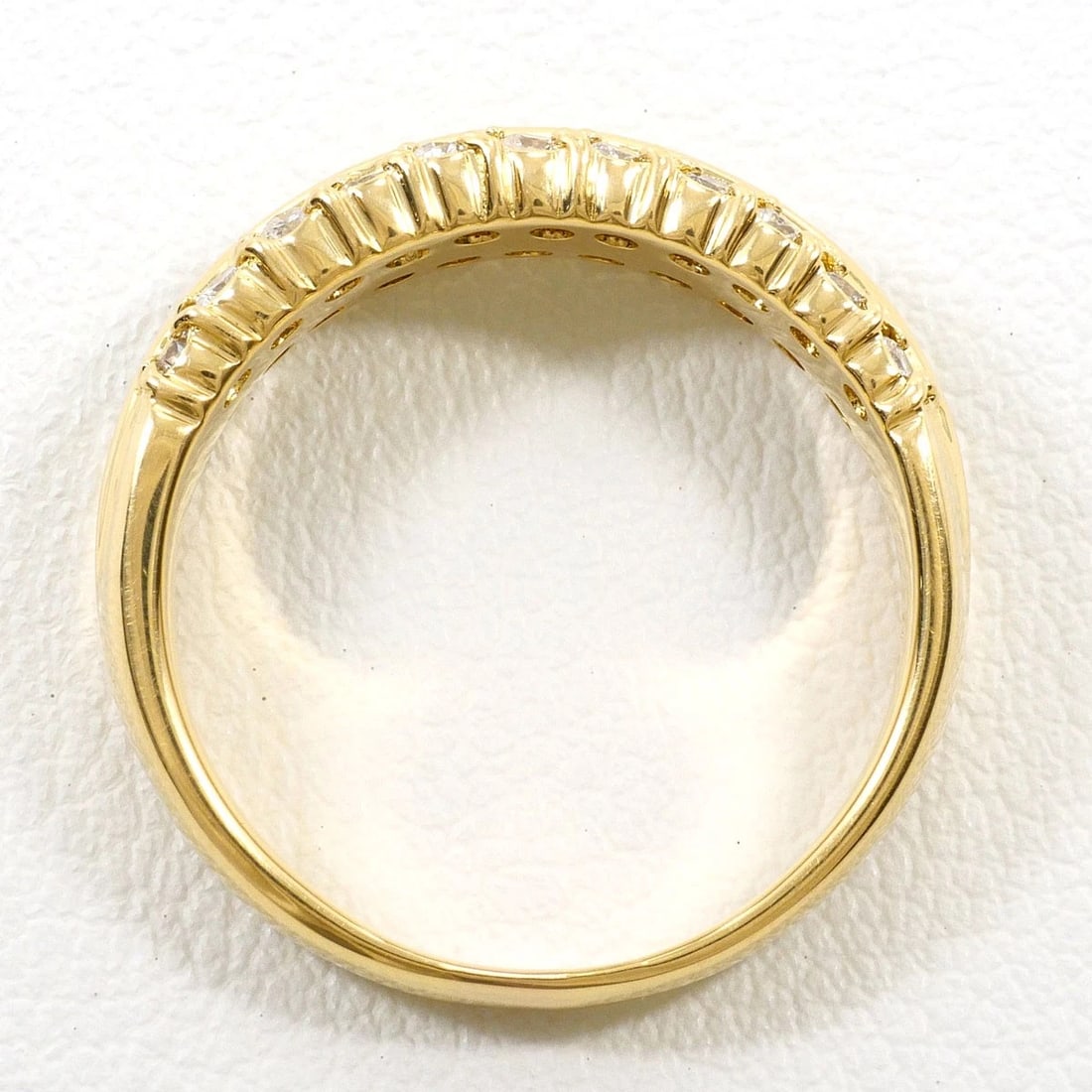 K18 GOLD RING DIAMOND - 3