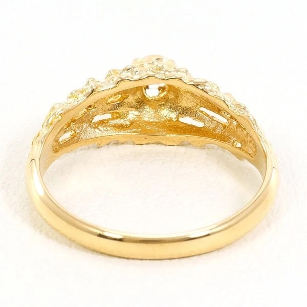 K18YG RING, DIAMOND - 3