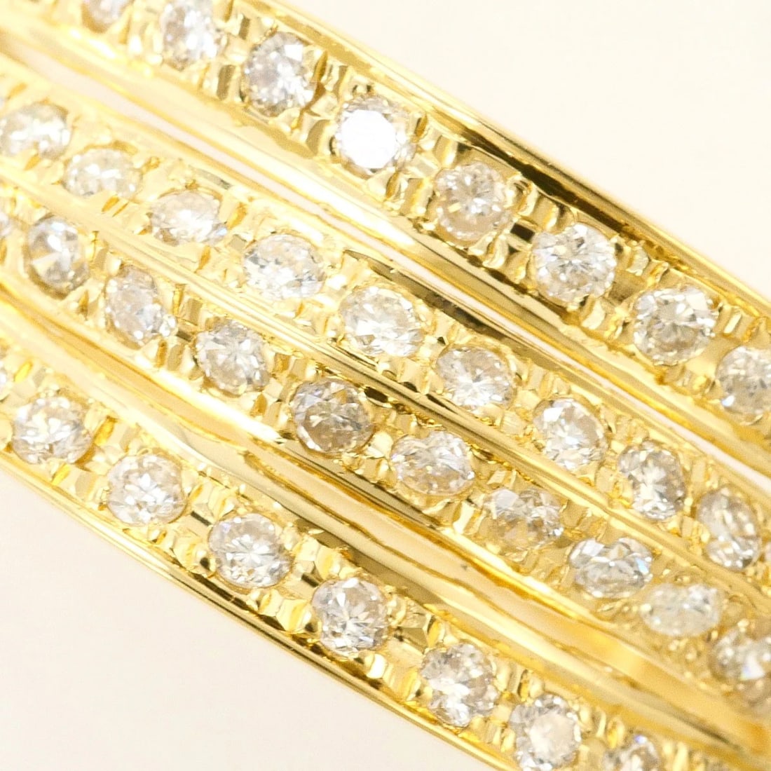 K18 GOLD RING DIAMOND - 2
