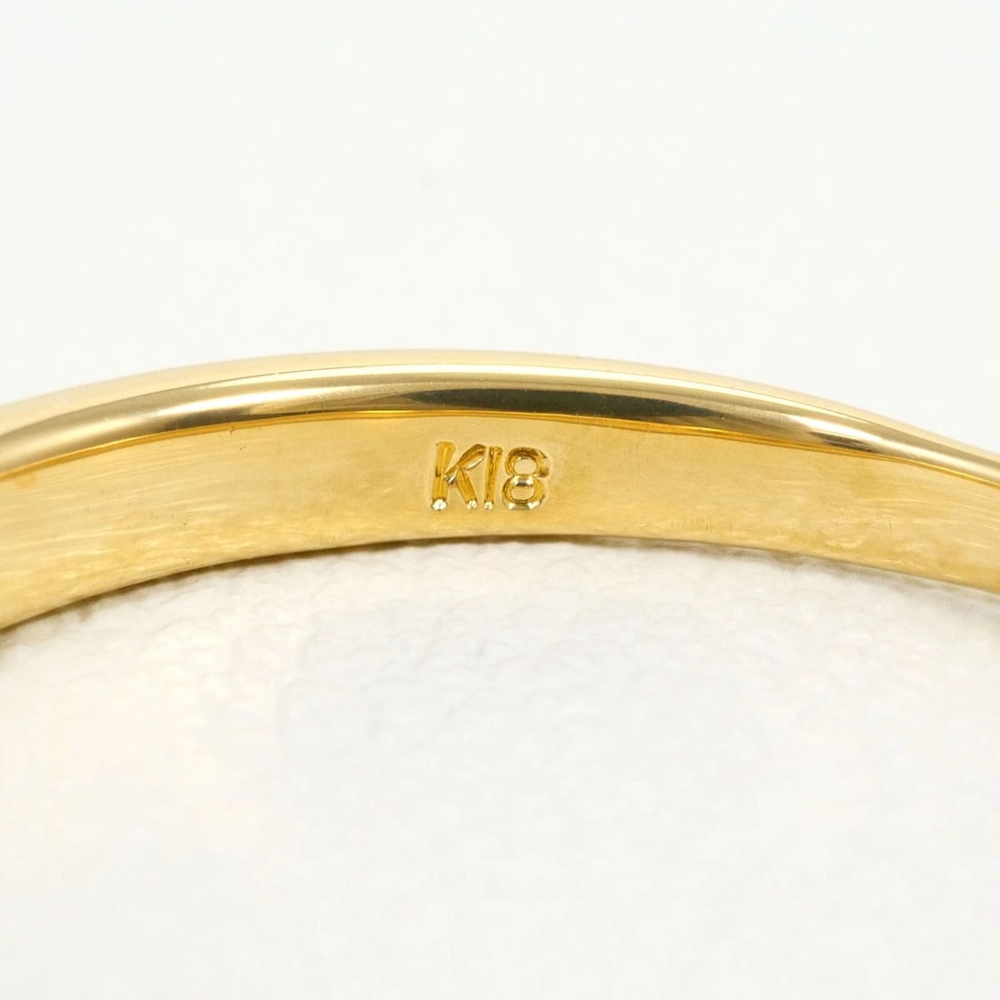 K18 GOLD RING DIAMOND - 4