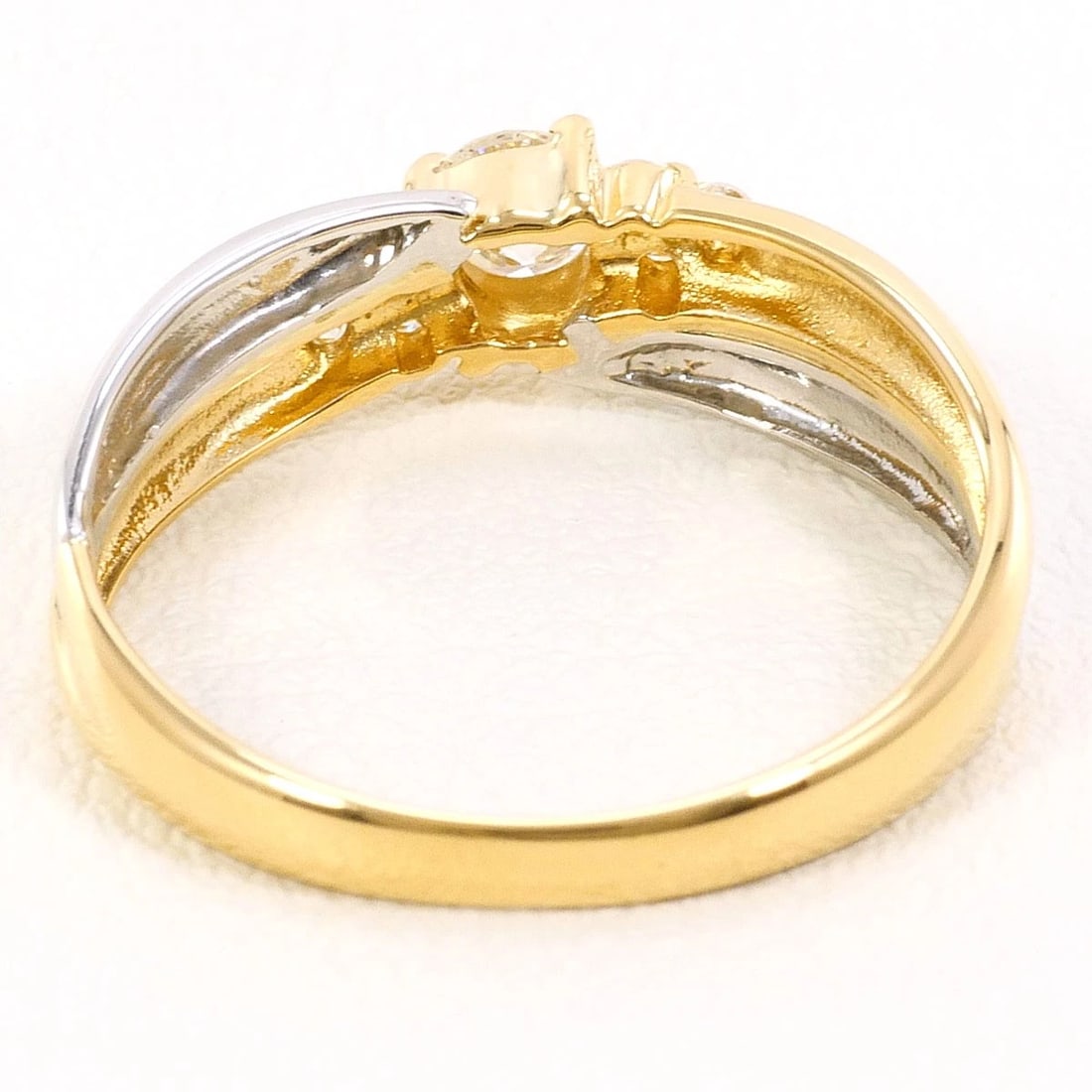 PT900 K18 RING DIAMOND - 3