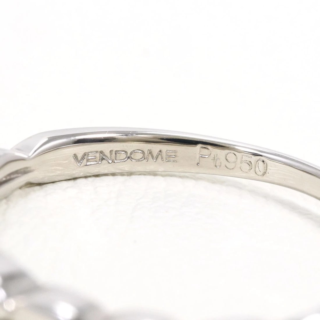 VENDOME AOYAMA PT950 RING - 4