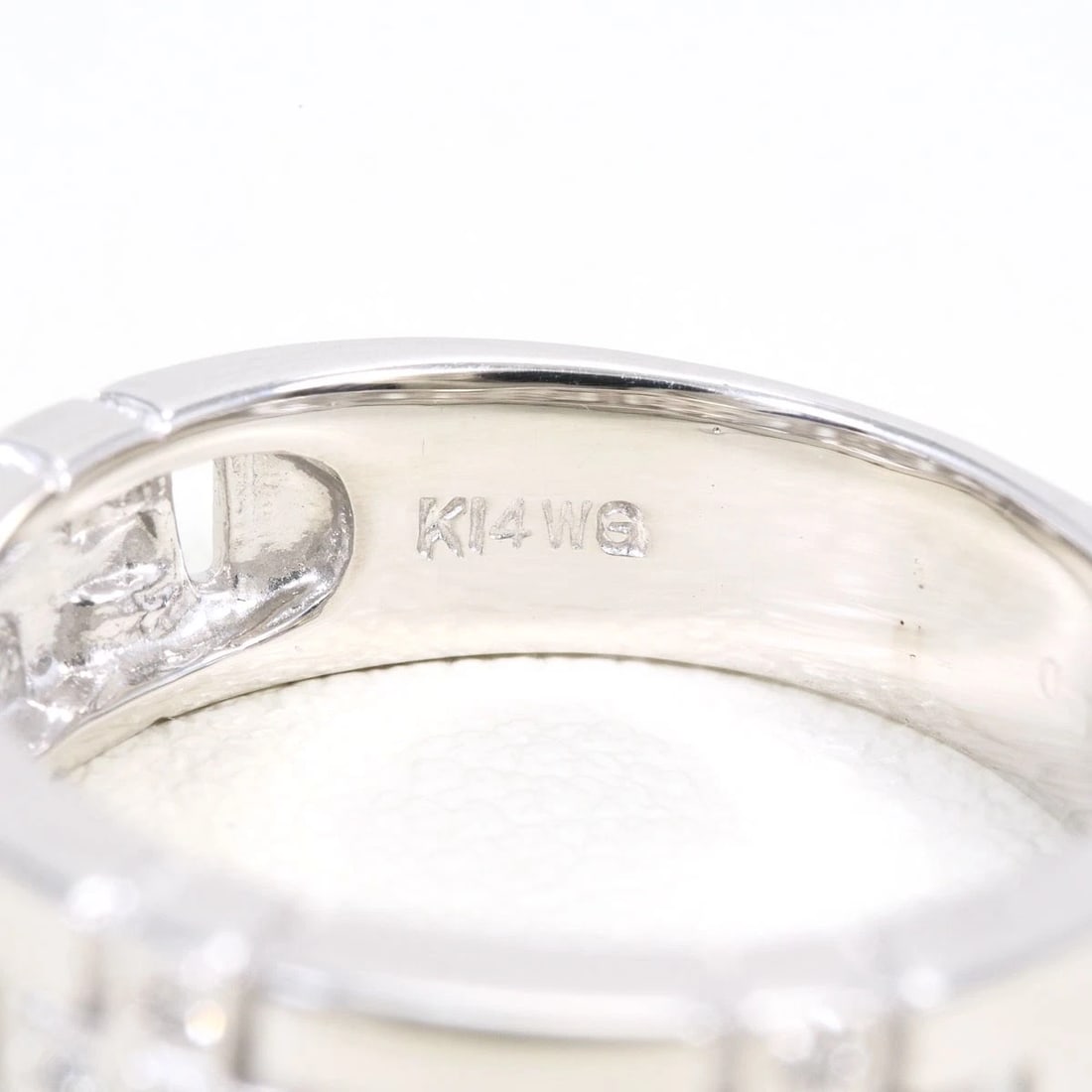 K14 GOLD RING DIAMOND - 5